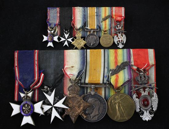 A Royal Victorian Order group of six medals to Capt Arthur Tahu Rhodes, N.Z.